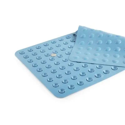 Burbuļveida dizaina vannas paklājiņš ar jaudīgiem piesūcekņiem