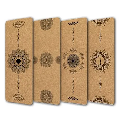 Dabiskā materiāla korķa jogas paklājiņš